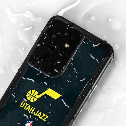NBA Utah Jazz Team Jersey Galaxy S24 Ultra Waterproof Case