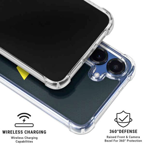 NBA Utah Jazz Team Jersey Galaxy S25 FE Clear Case