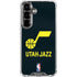 NBA Utah Jazz Team Jersey Galaxy S26 Clear Case