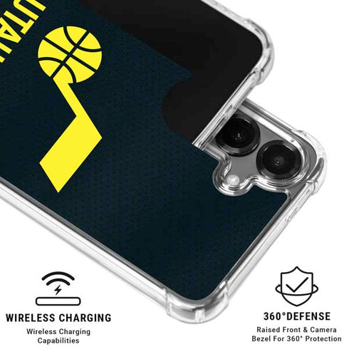 NBA Utah Jazz Team Jersey Galaxy S26 Plus Clear Case