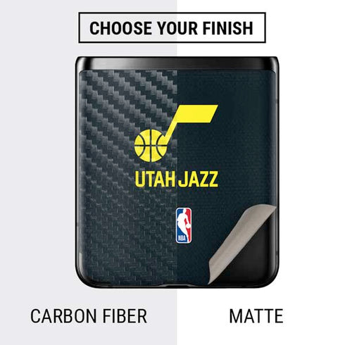 NBA Utah Jazz Team Jersey Galaxy Z Flip Skin