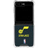 NBA Utah Jazz Team Jersey Galaxy Z Flip6 Clear Case