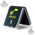 NBA Utah Jazz Team Jersey Galaxy Z Flip6 Clear Case