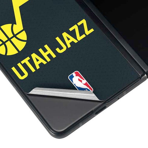 NBA Utah Jazz Team Jersey Galaxy Z Fold3 5G Skin