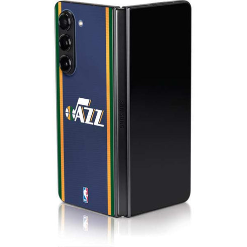 NBA Utah Jazz Team Jersey Galaxy Z Fold5 5G Skin