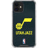 NBA Utah Jazz Team Jersey iPhone 12 Mini Clear Case