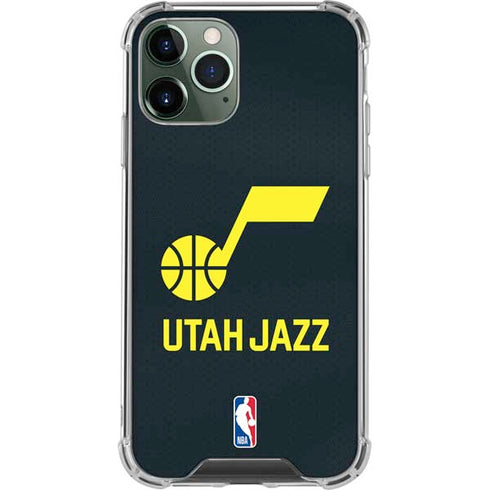NBA Utah Jazz Team Jersey iPhone 12 Pro Clear Case