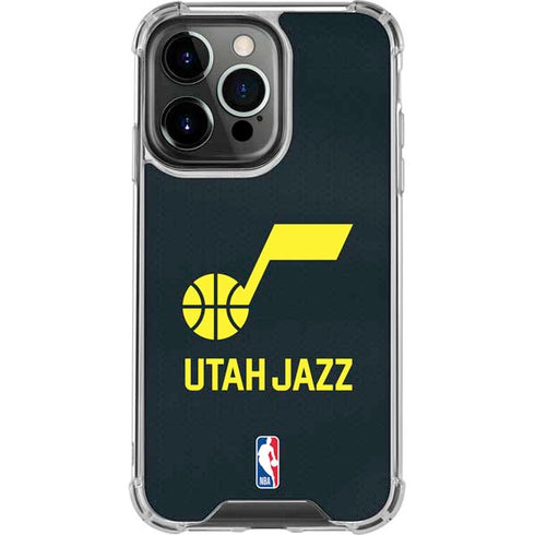 NBA Utah Jazz Team Jersey iPhone 13 Pro Clear Case