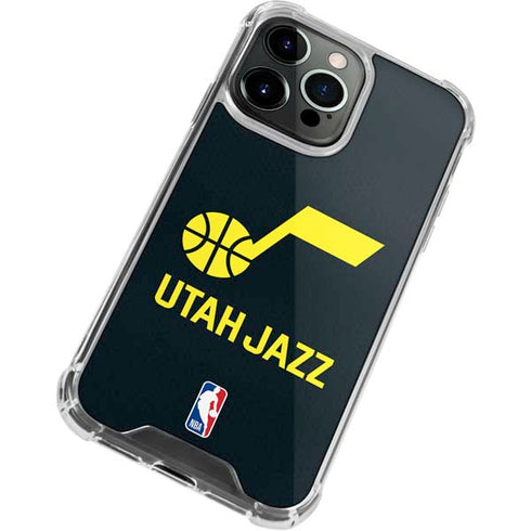 NBA Utah Jazz Team Jersey iPhone 13 Pro Clear Case