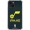 NBA Utah Jazz Team Jersey iPhone 14 Clear Case