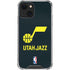 NBA Utah Jazz Team Jersey iPhone 14 Plus Clear Case