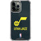 NBA Utah Jazz Team Jersey iPhone 14 Pro Max Clear Case