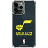 NBA Utah Jazz Team Jersey iPhone 14 Pro Max Clear Case