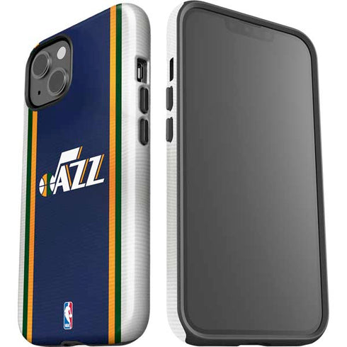 NBA Utah Jazz Team Jersey iPhone 15 Impact Case