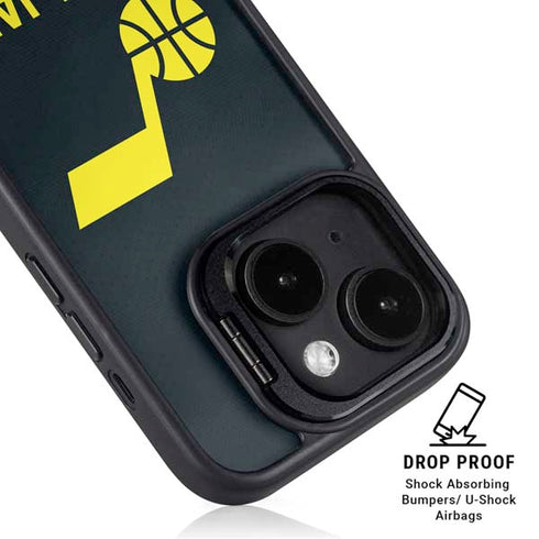 NBA Utah Jazz Team Jersey iPhone 15 Kickstand Case