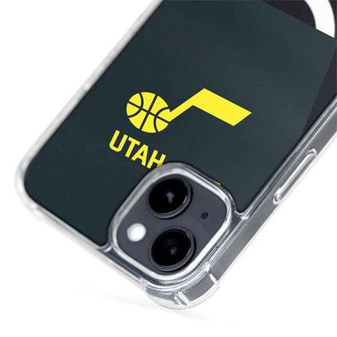 NBA Utah Jazz Team Jersey iPhone 15 Plus MagSafe Case