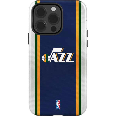 NBA Utah Jazz Team Jersey iPhone 15 Pro Impact Case