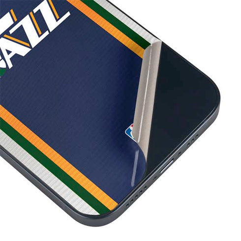 NBA Utah Jazz Team Jersey iPhone 15 Skin