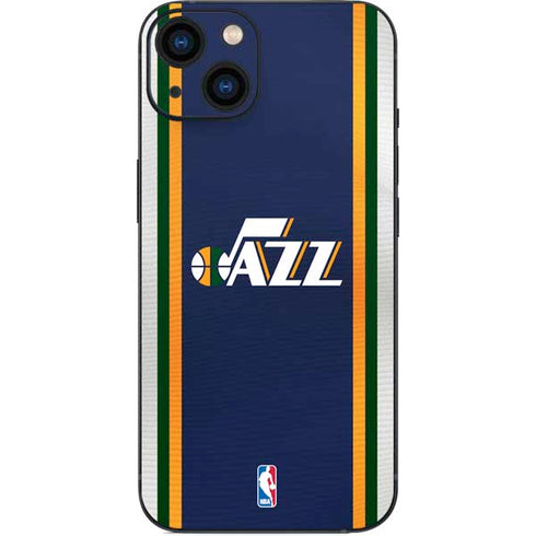 NBA Utah Jazz Team Jersey iPhone 15 Skin