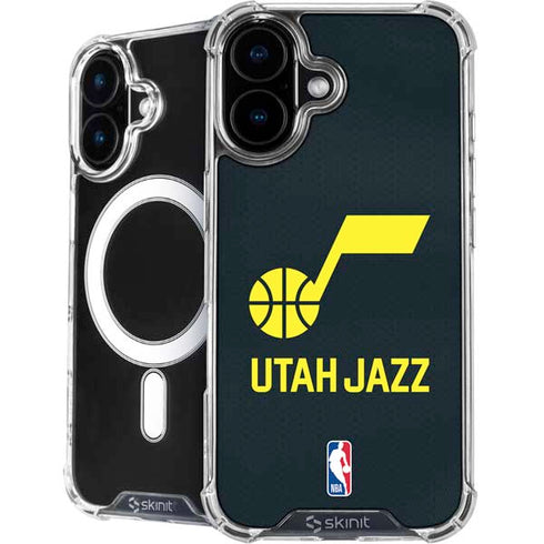 NBA Utah Jazz Team Jersey iPhone 16 MagSafe Case