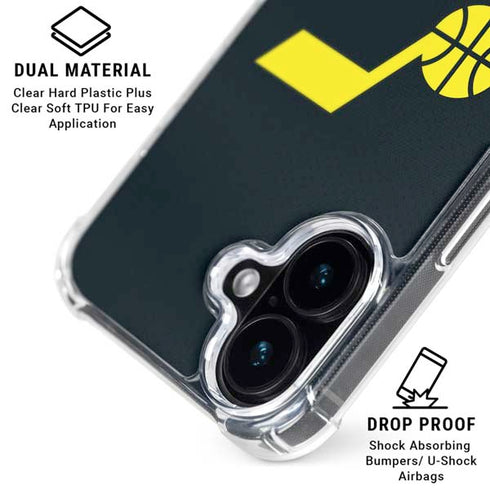 NBA Utah Jazz Team Jersey iPhone 16 MagSafe Case