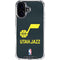 NBA Utah Jazz Team Jersey iPhone 16 Plus Clear Case