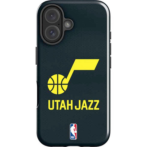 NBA Utah Jazz Team Jersey iPhone 16 Plus Impact Case