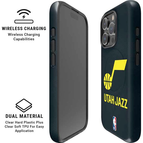 NBA Utah Jazz Team Jersey iPhone 16 Pro Magsafe Impact Case