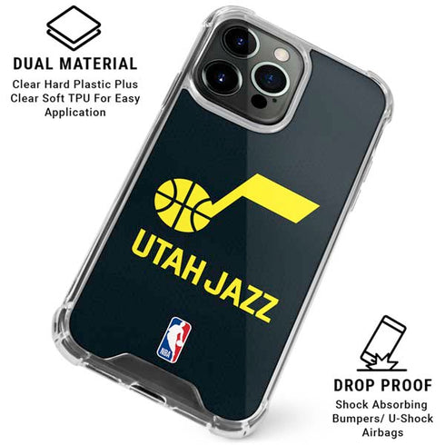 NBA Utah Jazz Team Jersey iPhone 16 Pro Max Clear Case