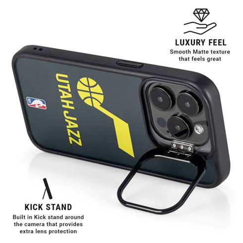 NBA Utah Jazz Team Jersey iPhone 16 Pro Max Kickstand Case