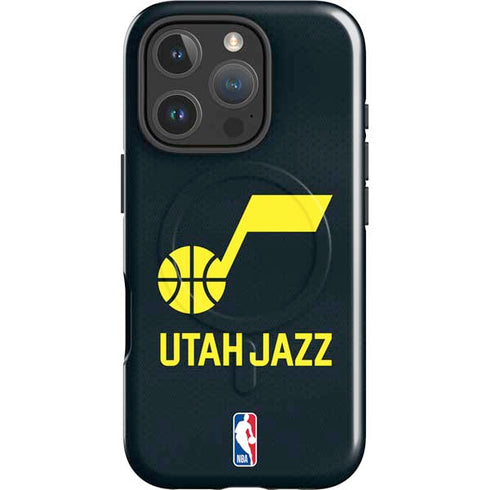 NBA Utah Jazz Team Jersey iPhone 16 Pro Max Magsafe Impact Case