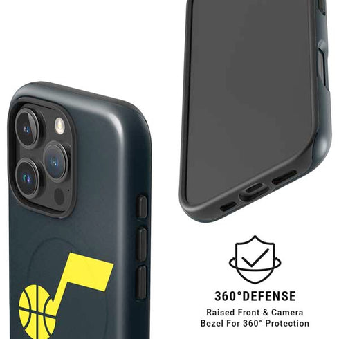 NBA Utah Jazz Team Jersey iPhone 16 Pro Max Magsafe Impact Case