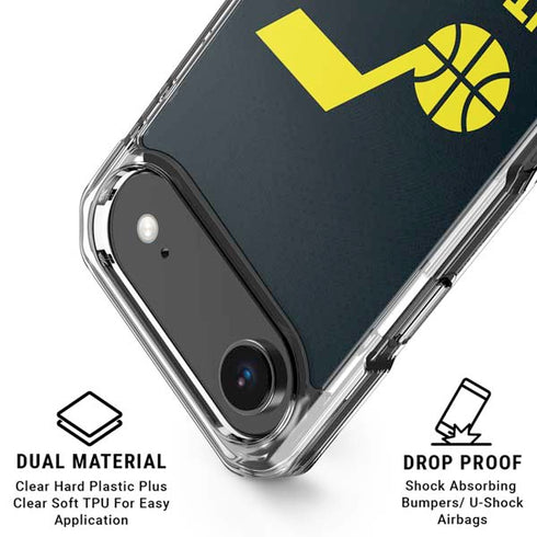 NBA Utah Jazz Team Jersey iPhone 17 Air Clear Case