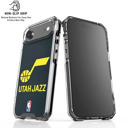NBA Utah Jazz Team Jersey iPhone 17 Air Clear Case