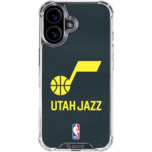 NBA Utah Jazz Team Jersey iPhone 17 Clear Case