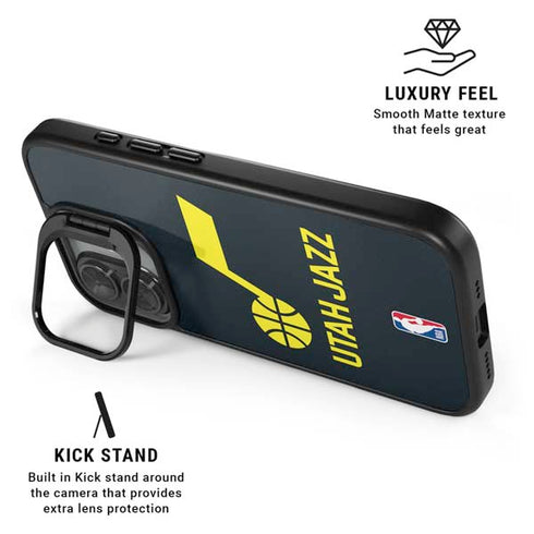 NBA Utah Jazz Team Jersey iPhone 17 Kickstand Case