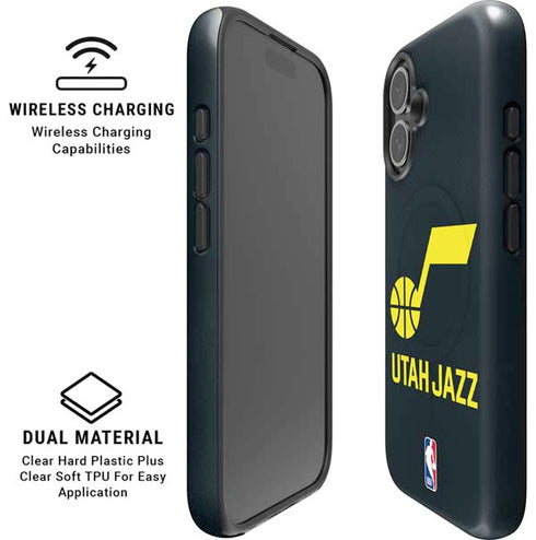 NBA Utah Jazz Team Jersey iPhone 17 Magsafe Impact Case