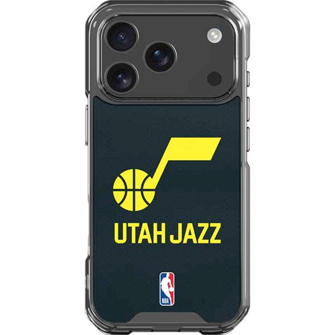 NBA Utah Jazz Team Jersey iPhone 17 Pro Clear Case