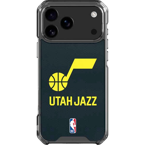 NBA Utah Jazz Team Jersey iPhone 17 Pro Max Clear Case