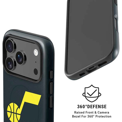NBA Utah Jazz Team Jersey iPhone 17 Pro Max Magsafe Impact Case