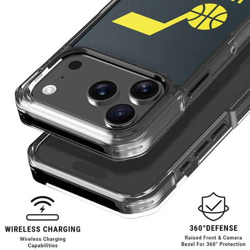 NBA Utah Jazz Team Jersey iPhone 18 Pro Clear Case