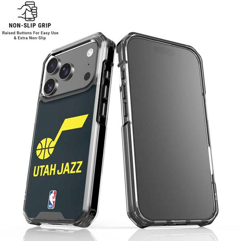 NBA Utah Jazz Team Jersey iPhone 18 Pro Clear Case