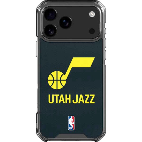 NBA Utah Jazz Team Jersey iPhone 18 Pro Max Clear Case