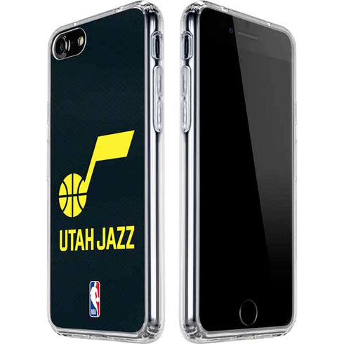 NBA Utah Jazz Team Jersey iPhone SE (2nd & 3rd Gen) Clear Case
