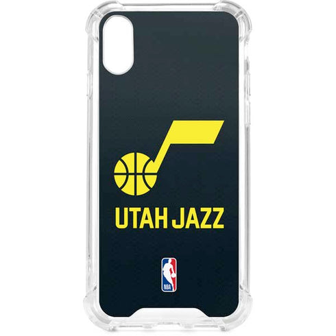 NBA Utah Jazz Team Jersey iPhone XS Clear Case