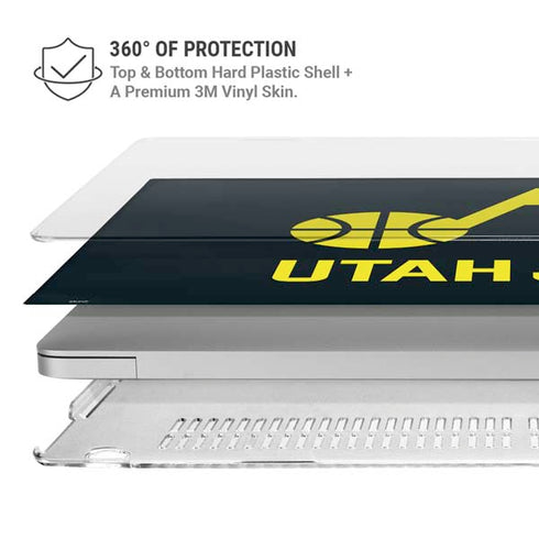 NBA Utah Jazz Team Jersey MacBook Pro 13in (2020) Case plus Skin