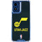 NBA Utah Jazz Team Jersey Moto G 5G (2024) Clear Case