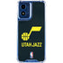 NBA Utah Jazz Team Jersey Moto G 5G (2024) Clear Case