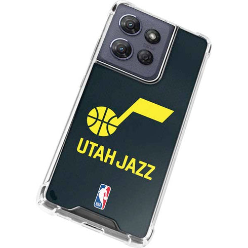 NBA Utah Jazz Team Jersey Moto G Power 5G (2025) Clear Case