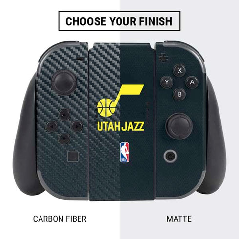 NBA Utah Jazz Team Jersey Nintendo Switch Bundle Skin